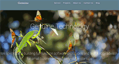 Desktop Screenshot of genuine.com
